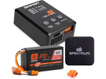 Spektrum Smart Powerstage G2 Car 2S 810mAh IC2, Ladegerät S100, Netzteil 65W