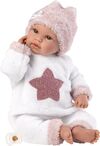 Llorens 63648 NEW BORN - realistická bábika bábätko so zvukmi a mäkkým látkovým telom - 36