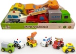 BABU - Mini vozidlá 6ks