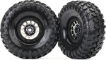 Traxxas kotač 1.9", disk Method 105 crni krom, gume Canyon Trail (par)