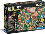 Clementoni MYSTERY PUZZLE 300 dielikov - Chyť zlodeja v lunaparku