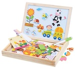 2Kids Toys Mágneses tábla Farm 102 darab