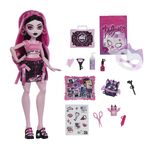 Mattel Monster High bambola Self-Scare Secrets, DRACULAURA, JHK43