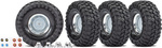 Traxxas koleso 1.9", disk chrómovaný, pneu Canyon Trail (4)