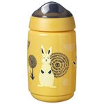 Superstar netečúci hrnček s náustkom, 390ml, 12m +, žltá