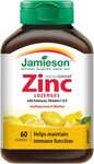 Jamieson Zink mit Vitamin C und D3 Lutschtabletten mit Zitronengeschmack 60 Lutschtabletten