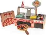 Pizzeria-Set aus Holz, 2023