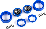 Traxxas disk 1.0" Method 105 beadlock čierno-modrý (2)