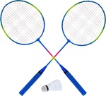 Gametime bedmintonové rakety 62,5cm 2ks s košíkom