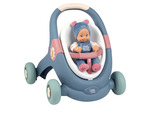 Smoby LS 3 in 1 Lauflernwagen mit Puppe