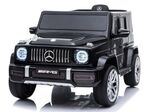 Elektrické autíčko Mercedes G63 12V, čierne, Jednomiestné sedadlo, Lítiová batéria