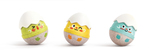 Happy Hatchlings – Set di sonagli a dondolo, 3 pezzi