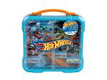 Hot Wheels - Vetrina da collezione con illuminazione