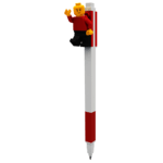 LEGO Zselés toll minifigurával, piros