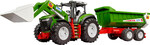 Bruder Traktor ROADMAX s čelným nakladačom a vozidlom