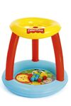 Bestway 93541 Detské nafukovacie hracie centrum s otvormi na lopty Fisher Price