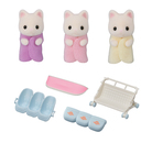Sylvanian Families Cvetlični mačji trojčki s vozičkom