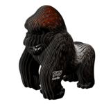 EUGY Gorilla 3D kartonasta sestavljanka