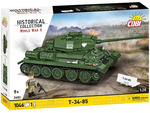 Cobi 2683 II WW Tanc T-34-85, 1:28, 1046 p, 1 f