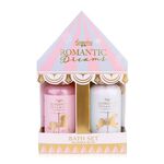 ACCENTRA Set za kupanje Romantic Dreams u kutiji Čajna ruža 2x 100ml