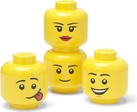 LEGO úložná hlava (mini) Multi-pack 4 ks