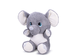Éléphant en peluche 16,5cm assis