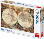 Dino HISTORICKÁ MAPA 1000 Puzzle NOVÉ