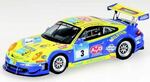 1:43 PORSCHE 911 GT3 RSR LAND MOTORSPORT 24 H NURBURGRING 2008 BASSENG / STUCK / SIMON