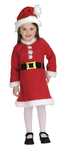 SANTA dievča detský kostým veľkosť (82-90cm)