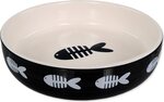 Miska Magic Cat keramická potlač ryba čierna 13x4cm 260ml