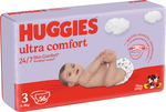 HUGGIES® Ultra Comfort Jumbo Wegwerfwindeln 3 (4-9 kg) 56 Stk