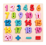 2Kids Toys Vkladacie puzzle Matematika Veľké počítanie