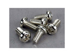 Traxxas skrutka krížová M3x6mm polguľatá hlava zink. (6)