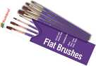 Humbrol Flat Brush pack AG4305 - set ravnih kistova (vel. 3/5/7/10)