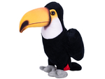 Tucan de pluș 20cm 2culori