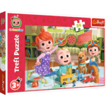 Trefl Puzzle 24 Maxi - Cocomelon, pripravený na dobrodružstvo / Cocomelon
