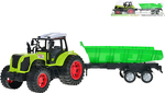 Traktor s vlečkou 56cm na zotrvačník
