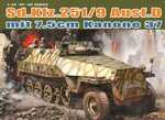 Model Kit vojaški 6516 - Sd.Kfz.251/9 Ausf.D mit KANONE 37 (1:35)
