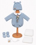 Guca 10031-438 abbigliamento per bambola bebè taglia 38 cm con accessori