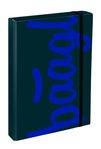 BAAGL Ordner für Schulhefte A4 Jumbo Logo blau