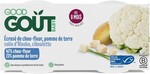 2x GOOD GOUT BIO Treska pestrá s karfiolom a zemiačiky 190 g
