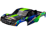 Traxxas karoséria Slash VXL 2WD zeleno-modrá (bezsponková)