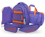 BAAGL SADA 5 Skate Max Orange: ruksak, pernica, vrećica, sportska torba, torbica za struk GRS