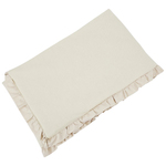 EKO Bettnest Baumwolle mit Rüschen Light Beige 180cm