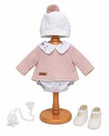 Guca 10020-121 abbigliamento per bambola taglia 42–46 cm con accessori