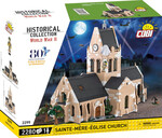Cobi II WW Kostel Sainte-Mere-Eglise D-DAY, 2280 k, 1 f