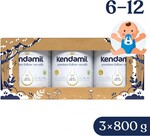 Kendamil Premium 2 HMO+ (3× 800 g), märchenhafte Verpackung mit dem Theaterstück Die drei kleinen Sc