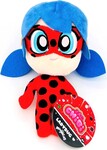 Orbico Miraculous: Coccinella Gatto Nero, peluche Lady Bug