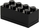 LEGO® mini  box 8 - čierna  46 x 92 x 43 mm