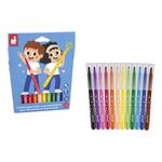 Janod Colorino Detské fixky 12 farieb